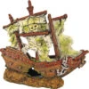 ORBIT Aquariumdecoratie Piratenschip Bruin 23 Cm