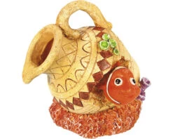 ORBIT Aquariumdecoratie Kruik Met Nemo Beige 10 Cm