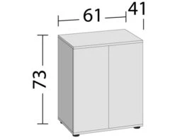 JUWEL Aquarium Onderkast Lido SBX 120 L Grijs, 61x41x73 Cm -Huisdierenaquarium Winkel DV 8 10615323 01 4c DE 20221117085107