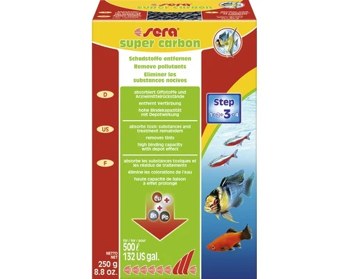 SERA Super Carbon 250 G 1 SERA Super Carbon 250 G