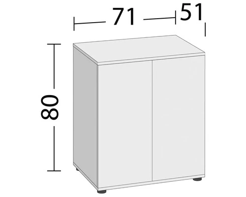 JUWEL Aquarium Onderkast Lido SBX 200 Zwart, 71x51x80 Cm 4 JUWEL Aquarium Onderkast Lido SBX 200 Zwart, 71x51x80 Cm - Afbeelding 4