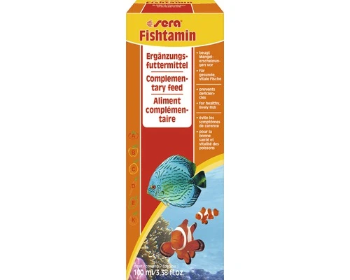 SERA Fishtamin 100 Ml 1 SERA Fishtamin 100 Ml