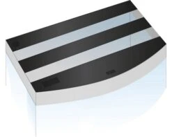 JUWEL Aquariumkap Tbv. Vision 450 L Zwart 3-delig