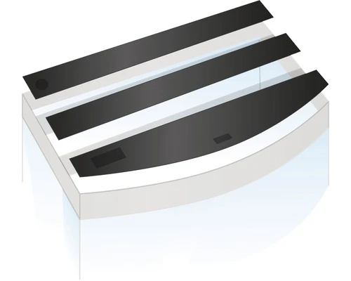 JUWEL Aquariumkap Tbv. Vision 450 L Zwart 3-delig 2 JUWEL Aquariumkap Tbv. Vision 450 L Zwart 3-delig - Afbeelding 2