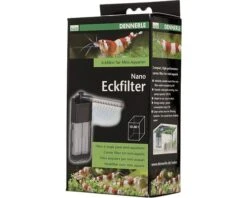 DENNERLE Aquarium Binnenfilter Nano Hoekfilter, 10-40 L